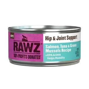 24/5.5oz Rawz Hip Joint Salm,Tuna & Grn - Health/First Aid